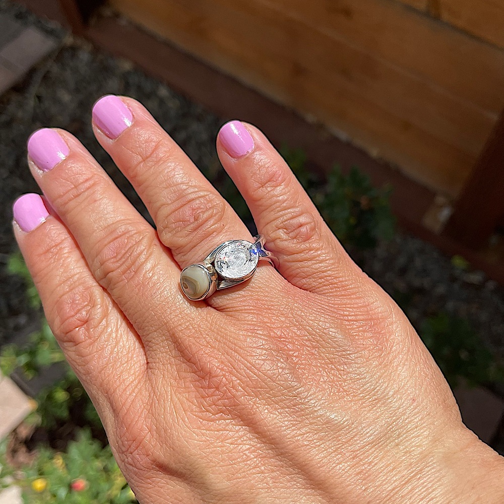 Lilly Barrack Ring Sterling Silver Adjustable